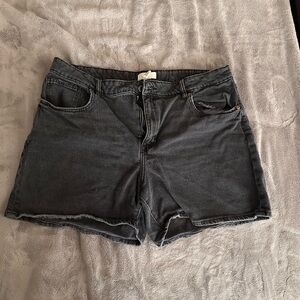 H&M High Waisted Jean Shorts